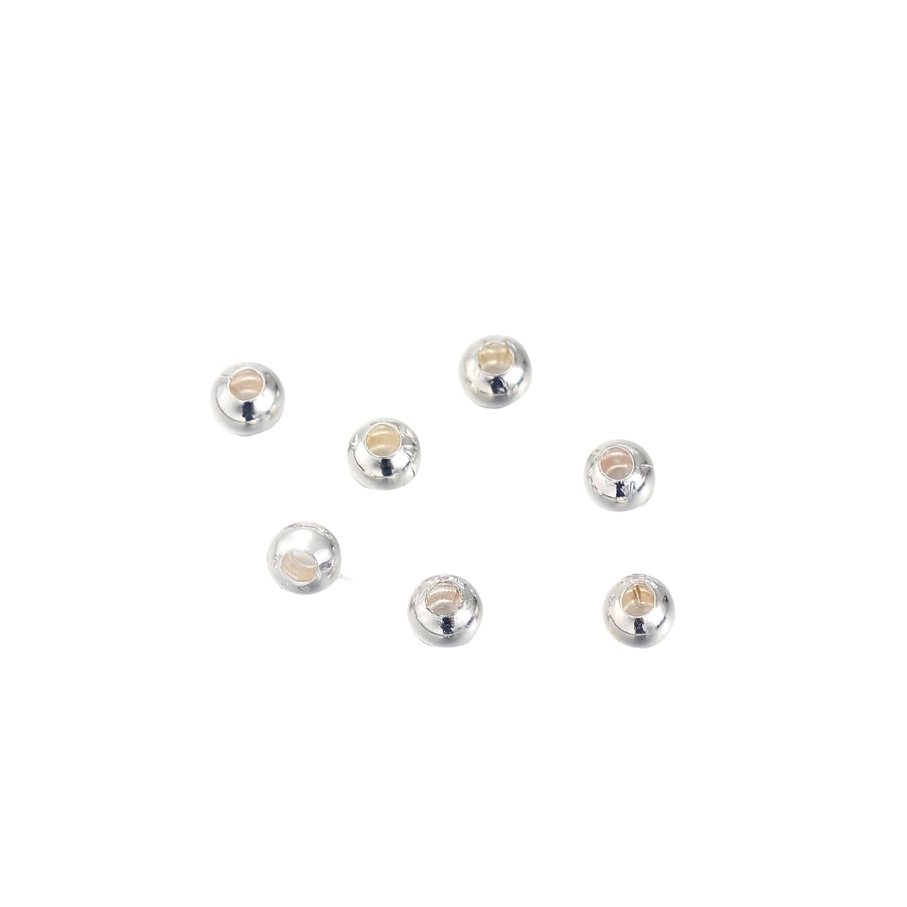 12 Packs: 200 ct. (2,400 total) 3mm Spacer Beads by Bead Landing™